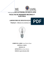 Análisis de mallas en circuitos eléctricos