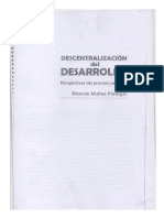 4.1 El Proceso de Desentralización.