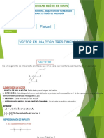 Clase N°2 Introducción Al Análisis Vectorial 1,2 y 3 Dimensiones