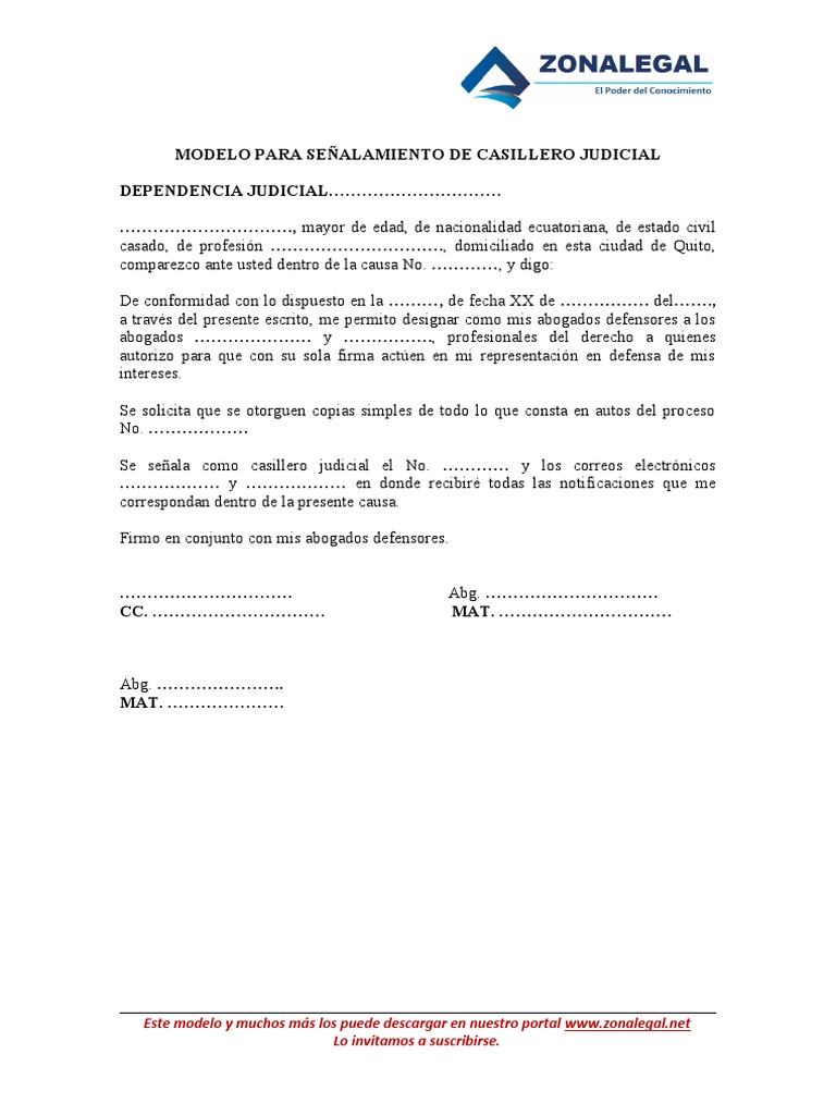 M1 1.3. SEnalamiento de Casillero Judicial PDF