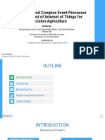 Rules Engine and CEP for IoT Precision Agriculture