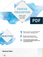 Exercise Prescription - OCT 17 ABATON