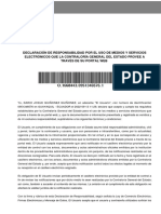 Declaración responsabilidad uso medios electrónicos Contraloría