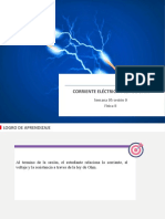 Escribir Aquí El Título Del Material: Corriente Eléctrica Y Ley de Ohm