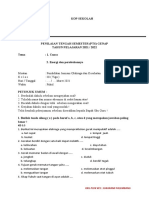 SOAL PTS 2 Mapel PJOK Kelas III