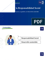 La Responsabilidad Social y El Desarrollo Sostenible