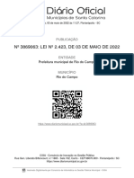 Lei Municipal altera dispositivos sobre adicionais de insalubridade e periculosidade