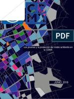 Los Jóvenes y La Protección Al Medio Ambiente en La CDMX