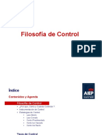 Control de procesos industriales: Filosofía y estrategias de control