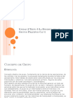 3 - Unidad 2 Texto 3 La Dinámica de Los Grupos Pequeños Cap 1