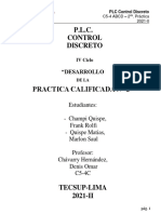 PRACTICA 02 - PLC - Control Discreto