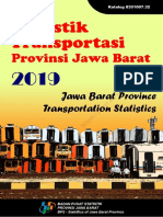 Statistik Transportasi Provinsi Jawa Barat 2019