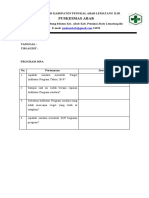 INSTRUMEN Dan LAPORAN AUDIT PROGRAM - FIX