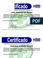 Certificado Cipa 2011