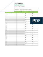 Daftar Hadir Ketua PR PK