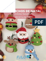 Gorduchos de Natal CROCHET