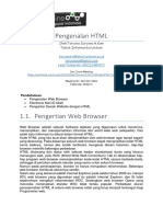 Materi 1 Pengenalan HTML