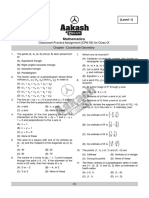 9X CPA-03 For FDN (Coordinate Geometry) (Level-1+2+3)