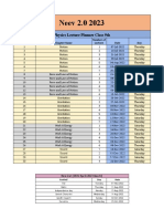 Physics Lecture Planner - PDF Only
