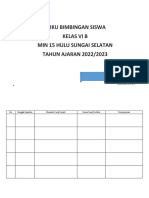 Buku Bimbingan Siswa