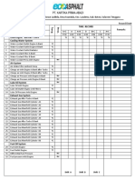 Record Parameter Diesel Generator