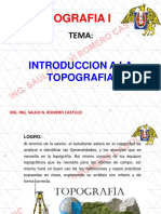 Semana 01 - Introduccion A La Topografia