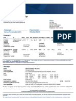 Your Electronic Ticket Receipt