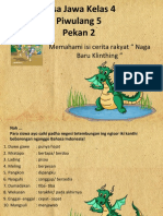 Basa Jawa Piwulang 5 Pekan 2