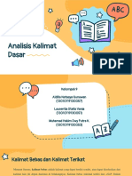 Analisis Kalimat Dasar