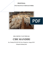 Kelompok Tani Ternak CBR Mandiri Domba