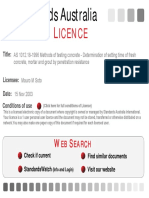 AS 1012.18 (1996) Methods of Testing Concrete Method 18 Setting