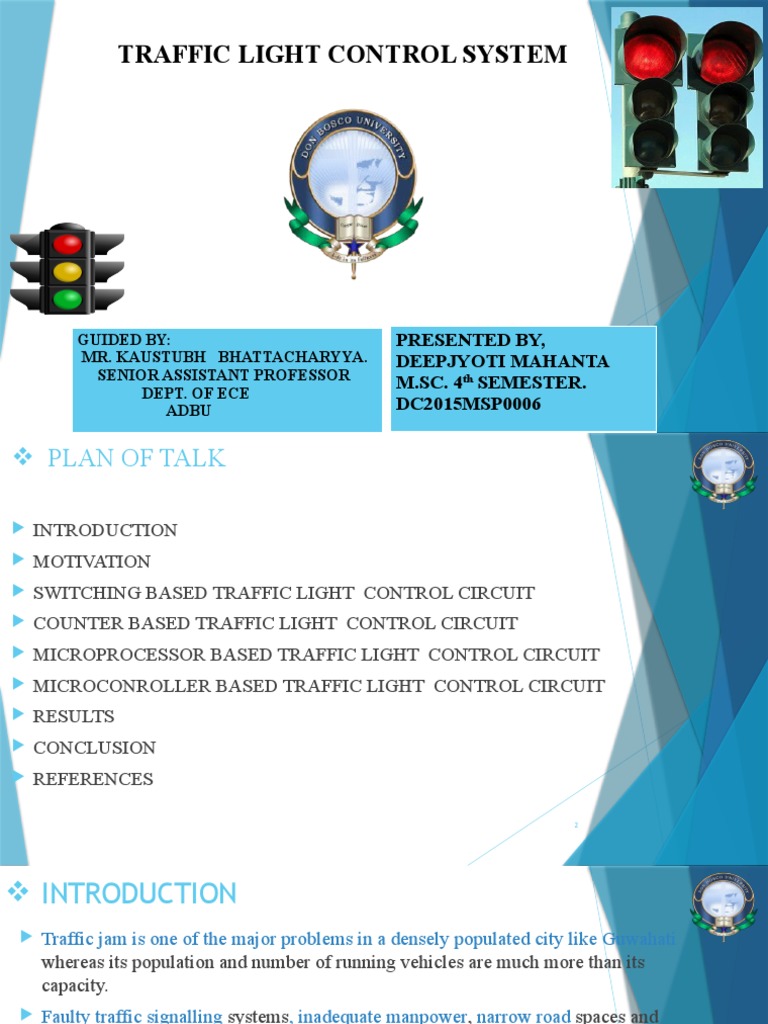 Traffic Light Control System Overview | PDF | Microcontroller ...
