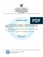 Certificate of Non Issuance of Id