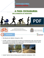 Ciclovias para Cochabamba