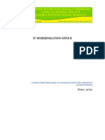 Guidelines Prepared To Handle Purchase Order by Banks System