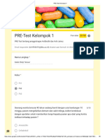 Pembahasan PRE-Test Kelompok 1