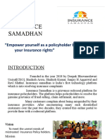 Insurance Samadhan - A Vision