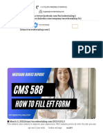 CMS-588 - Medicare EFT Form - How To Fill in 2022