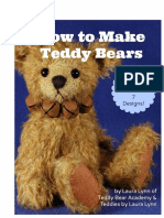 7 Teddy Bear Patterns & Instructions