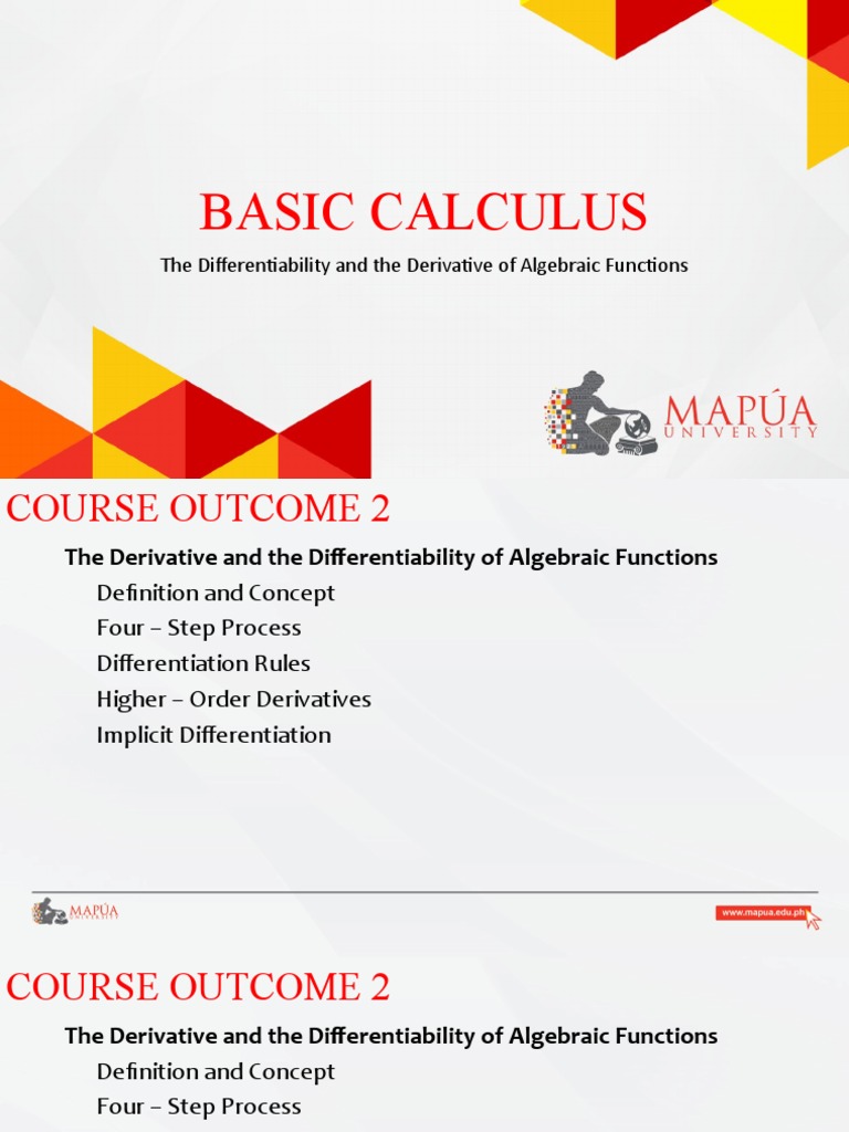 MATH05 - Differentiation Rules - Is102 | PDF