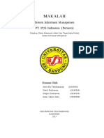 Makalah: Sistem Informasi Manajemen PT. POS Indonesia (Persero)