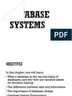 1 Database Systems W1-1-S2 @2019