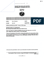 Sec4 Physics 2021 SA2 Assumption English