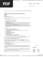 Download Migrate Small Business Server 2003 to Exchange 2010 and Windows 2008 R2 - Exchange 2010 Migration SBS2003 Small Business Server 2003 Migration to Exchange 2010 by Michael GuangXian Mei SN60252028 doc pdf