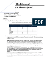 Kelompok IPA 1 Modul 4