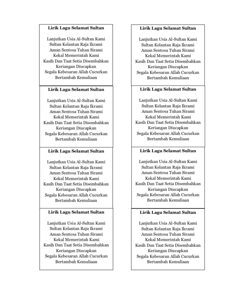 Lagu Selamat Sultan Terengganu