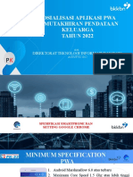 Sosialisasi Aplikasi Pemutakhiran PK 22