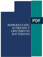Reproducción, Nutricion y Crecimiento Bacteriano