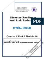 Disaster Readiness and Risk Reduction: It Will Occur