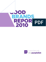 Good Brands Report 2010